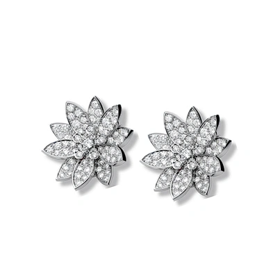 Wholesale brilliant flower cz silver wedding jewelry sets