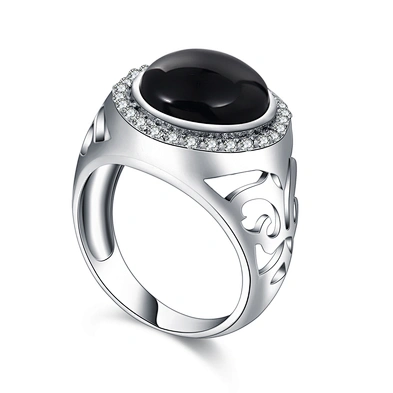 Manufacturer Jewelry Ring Natural Gemstones, Pave Diamond Gemstone Carving Rings Jewelry