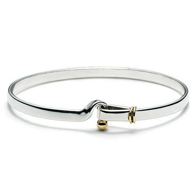 Exquisite cheap simple bangle 925 silver rhodium plated jewelry