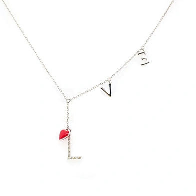 Cute Red Enamel Heart 