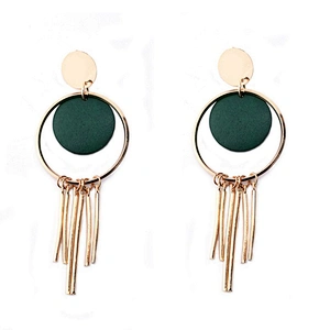 Fashion Cheap Geometric Design Gold Plated Jewelry Minimalist Earrings