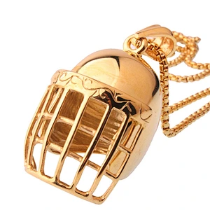 2019 men's charm pendant jewellery baseball hat sports necklace jewelry wholesale