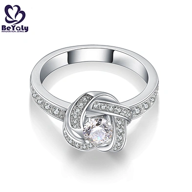 Wedding Ring Gold 18K Plating, Gold Plated Wedding Ring Set, 18K White Gold Ring Jewelry Women Wedding