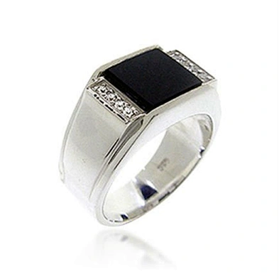 Simple silver daily wear saudi arabia silver men rings