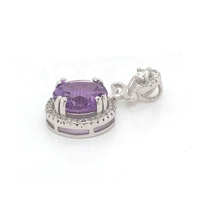 Engravable Silver Round Charms Pendant Wholesale, Purple Turquoise Jewelry Crystal Glass Locket Round Pendant