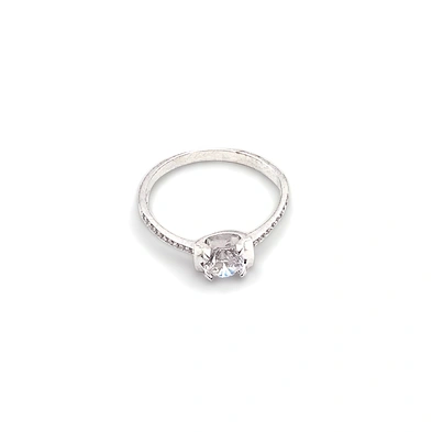 Excellent engagement cz finger 925 silver jewelry