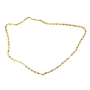 Custom Religion Jewelry 18K Gold Plated Chain Link Cross Bracelet