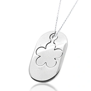 Oval shape flower statement metal collars necklace for women