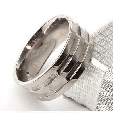 Hot sale stylish titanium stainless steel wholesale stack rings