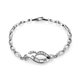 925 silver hand chain jewelry aaa cz tennis silver bracelet