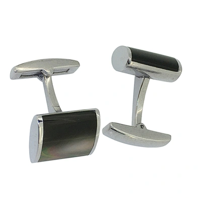 Cheap black enamel shiny wholesale mens cufflink shirts