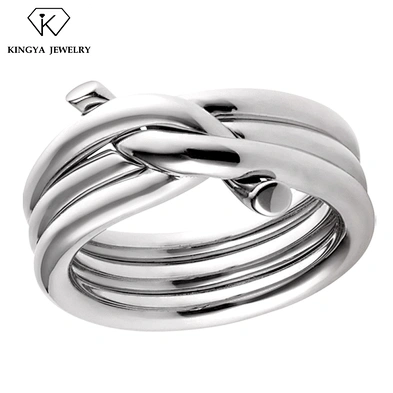 Cheap wholesale eternity 325 sterling silver spinner ring blank