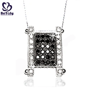 Hot selling fashion design necklace pendant jewellery 925 italy silver