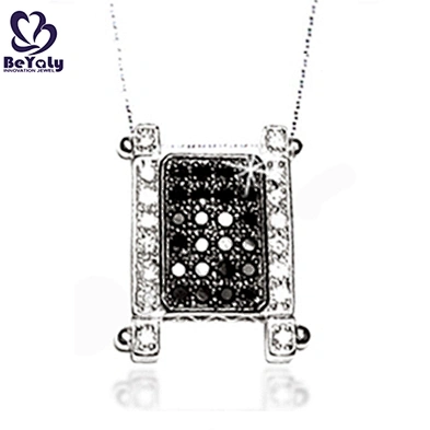 Hot selling fashion design necklace pendant jewellery 925 italy silver