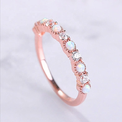 Shiny cz beautiful latest gold ring design for women with price