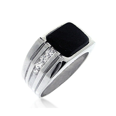 Simple silver daily wear saudi arabia silver men rings