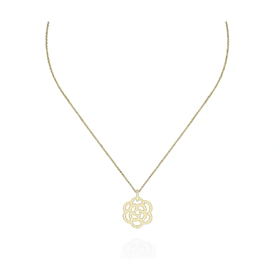 Gold rose flower design silver jewelry ribbon choker necklaces