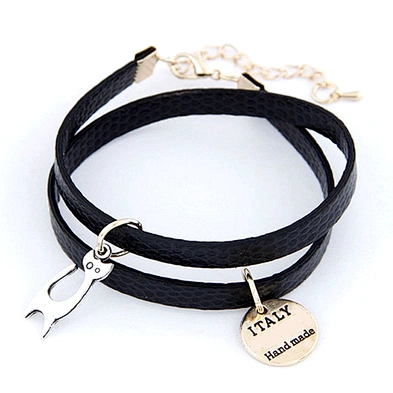 Fluorite Triangle Connected Python Leather Wide Stingray Skin Seed Alpaca Reggae Bracelets