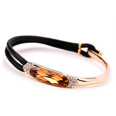 Wholesale Gold Woven With String Bangle Friendship Mens Diamonds Bracelet Jewelry Silver