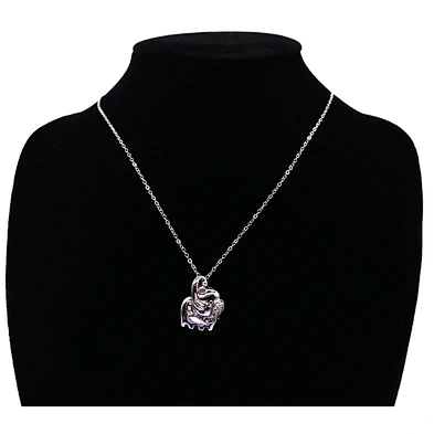 Wholesale High Quality Cute Silver Elephant Necklace Pendant Unisex