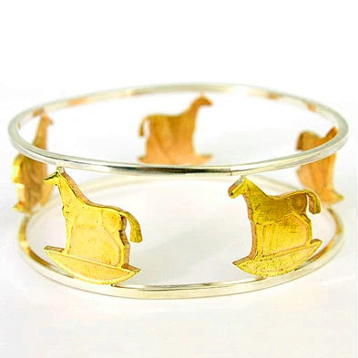 Animals Engraver Indian Churi Jadeite Grade A Resin Design With Weight Size Gold Bangles In 10 Grams