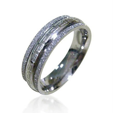 Simple design stainless steel thumb rings for men