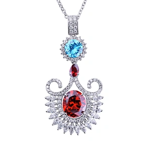 China Import Fashion Statement Jewelry Germany 925 Silver Necklace For Women