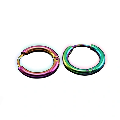 Wholesale thin hoop earring surgical steel jewelry in china