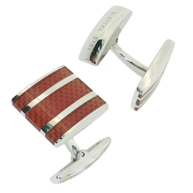Guangzhou Replica Metal Bulk Enamel Stainless Steel Cufflink For Men