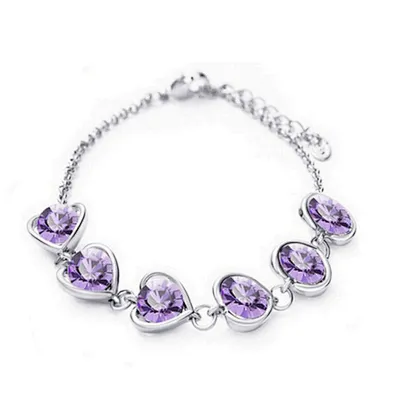 Women wedding stone dubai gold plated heart bridal jewelry set