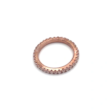 Thin style 925 sterling silver pink gemstone rings for women
