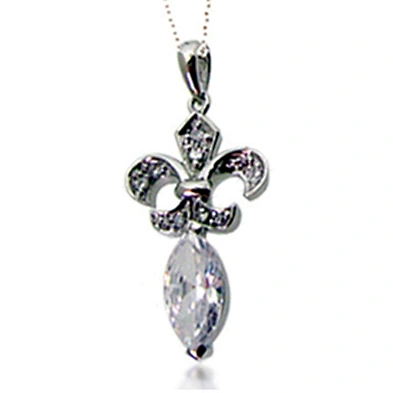 Hot selling fashion design necklace pendant jewellery 925 italy silver