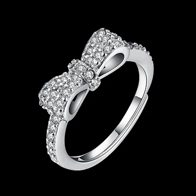 Eco-friendly rose gold plating diamond and turquoise wedding ring