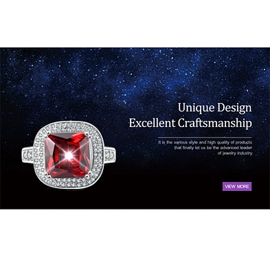 High end cubic zircon silver low cost engagement rings