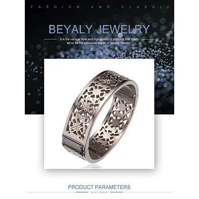 Latest hollow carved bulk custom boy and girl friendship fitness bracelets