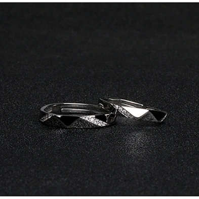 Plain new model wedding gay boy ring 925 sterling silver