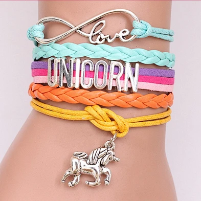Anchor Nylon Dumbbell Airplane Tennis Rainbow Logo Custom Tags Friendship Bracelet Woven