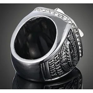 Cheap sports replica custom national championship ring sterling silver