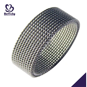 Stainless steel fashion men tat ring jewelry