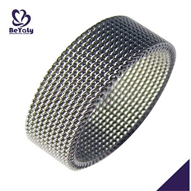 Stainless steel fashion men tat ring jewelry