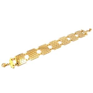 Oval shape flower cluster design gold plated yiwu jewelry