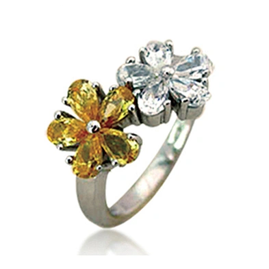 High end simple screw silver rings in stock on sale