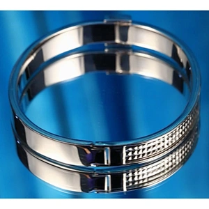 Decent trendy stainless steel thread bracelet jewelry woman
