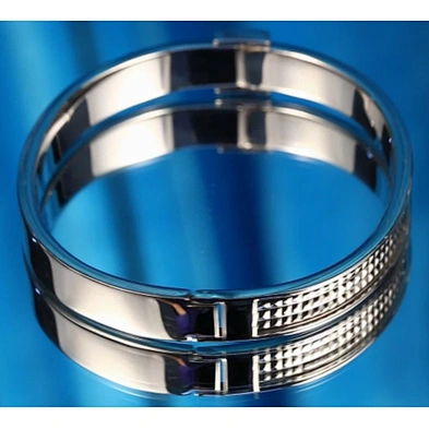 Decent trendy stainless steel thread bracelet jewelry woman