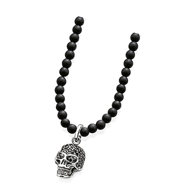 Good accessories skull design black pearl fashion costume jewellery