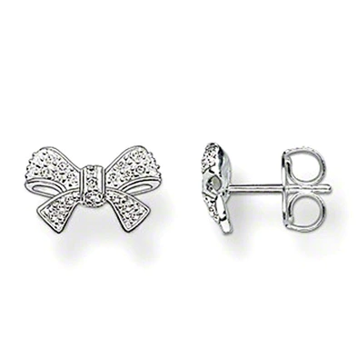 Graceful women butterfly shape sterling silver earrings hong kong
