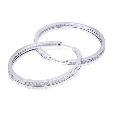 Hot selling fashion sterling silver hoop earring