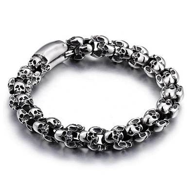 Wholesale cheap silver black european bead bracelet