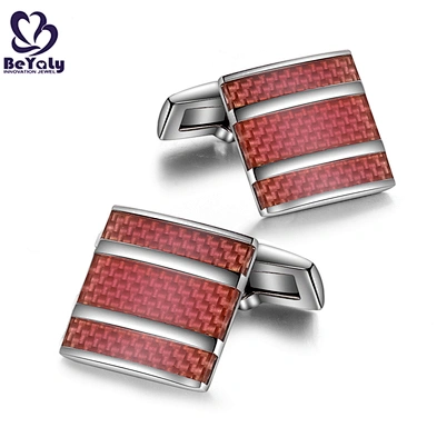 Guangzhou Replica Metal Bulk Enamel Stainless Steel Cufflink For Men