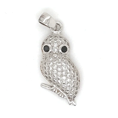 Wholesale Sterling Silver Cardin Birds Charm Pendant Necklace, Fashion Jewelry Bird Locket Necklace